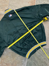 Load image into Gallery viewer, Vintage Oakland Athletics Starter Satin Baseball Jacket, Size Large