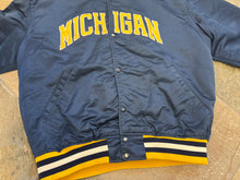 Load image into Gallery viewer, Vintage Michigan Wolverines Starter Satin College Jersey, Size XL
