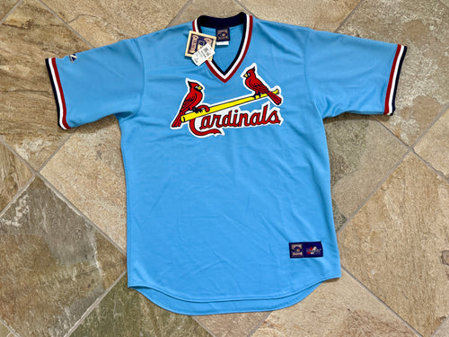 Vintage St. Louis Cardinals Majestic Cooperstown Baseball Jersey, Size XL