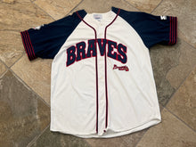 Load image into Gallery viewer, Vintage Atlanta Braves Starter Baseball Jersey, Size XL