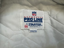 Load image into Gallery viewer, Vintage Denver Broncos Starter Satin Football Jacket, Size Youth Medium, 12-14