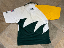 Load image into Gallery viewer, Vintage Green Bay Packers Logo Athletic Sharktooth Polo Football TShirt, Size Large