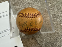 Load image into Gallery viewer, Vintage Oakland Oaks Lefty O’Doul Secretarial Autographed Signed PCL Baseball ###