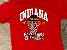 Load image into Gallery viewer, Vintage Indiana Hoosiers 1987 Champion College Basketball TShirt, Size Large
