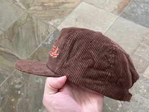 Vintage Cleveland Browns Sports Specialties Corduroy Script Strapback Football Hat