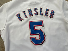 Load image into Gallery viewer, Vintage Texas Rangers Ian Kinsler Majestic Women’s Baseball Jersey, Size Medium