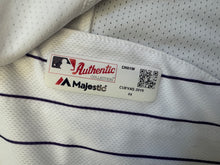 Load image into Gallery viewer, Colorado Rockies Noel Cuevas Game Worn Majestic Baseball Jersey, Size 44, Large