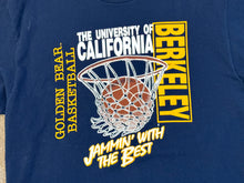 Load image into Gallery viewer, Vintage Berkeley Cal Golden Bears Basketball College TShirt, Size Large
