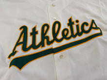 Load image into Gallery viewer, Vintage Oakland Athletics Eddie Taubensee Team Issued Rawlings Baseball Jersey, Size 48, XL
