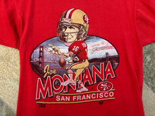 Load image into Gallery viewer, Vintage San Francisco 49ers Joe Montana Salem Football TShirt, Size Large