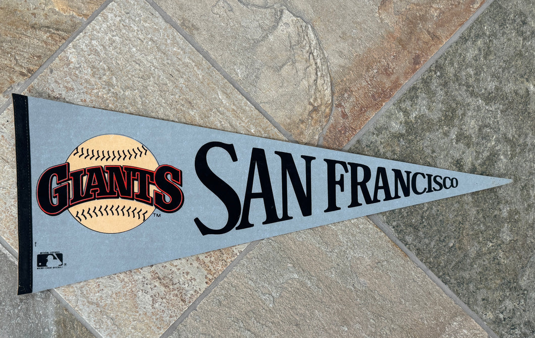 Vintage San Francisco Giants Baseball Pennant