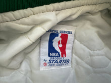Load image into Gallery viewer, Vintage Boston Celtics Starter Satin Basketball Jacket, Size Small