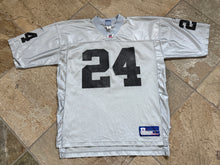 Load image into Gallery viewer, Vintage Oakland Raiders Charles Woodson Reebok Football Jersey, Size Large