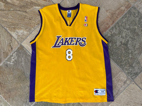 Vintage Los Angeles Lakers Kobe Bryant Champion Basketball Jersey, Size 44, Large