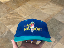 Load image into Gallery viewer, Vintage Bay Meadows Horse Racing FanTastic Snapback Hat ###