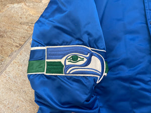 Vintage Seattle Seahawks Starter Satin Football Jacket, Size Large