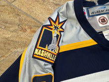 Load image into Gallery viewer, Vintage Nashville Predators Sergei Krivokrasov Bauer Hockey Jersey, Size Large