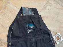 Load image into Gallery viewer, Vintage San Jose Sharks Pro Player Overalls Hockey Pants, Size XL