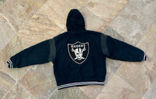 Load image into Gallery viewer, Vintage Oakland Raiders Pro Team Parka Football Jacket, Size XL
