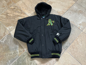 Vintage Oakland Athletics Starter Parka Baseball Jacket, Size Small