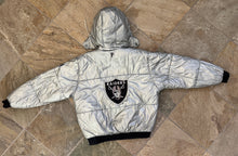 Load image into Gallery viewer, Vintage Oakland Raiders Pro Player Reversible Parka Football Jacket, Size XL