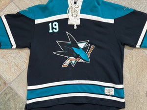 San Jose Sharks Joe Thornton Old Time Hockey Sweatshirt, Size XL
