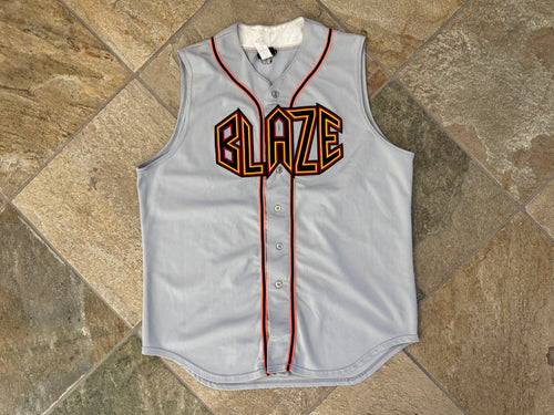 Vintage Bakersfield Blaze Game Worn Wilson MiLB Baseball Jersey, Size 48, XL