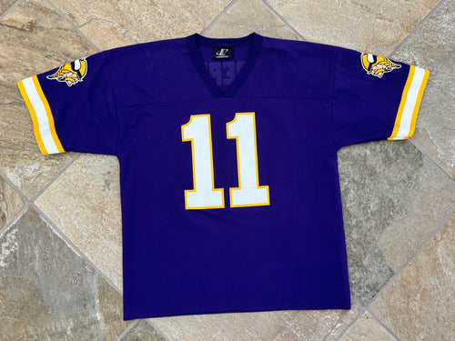 Vintage Minnesota Vikings Daunte Culpepper Logo Athletic Football Jersey, Size Large