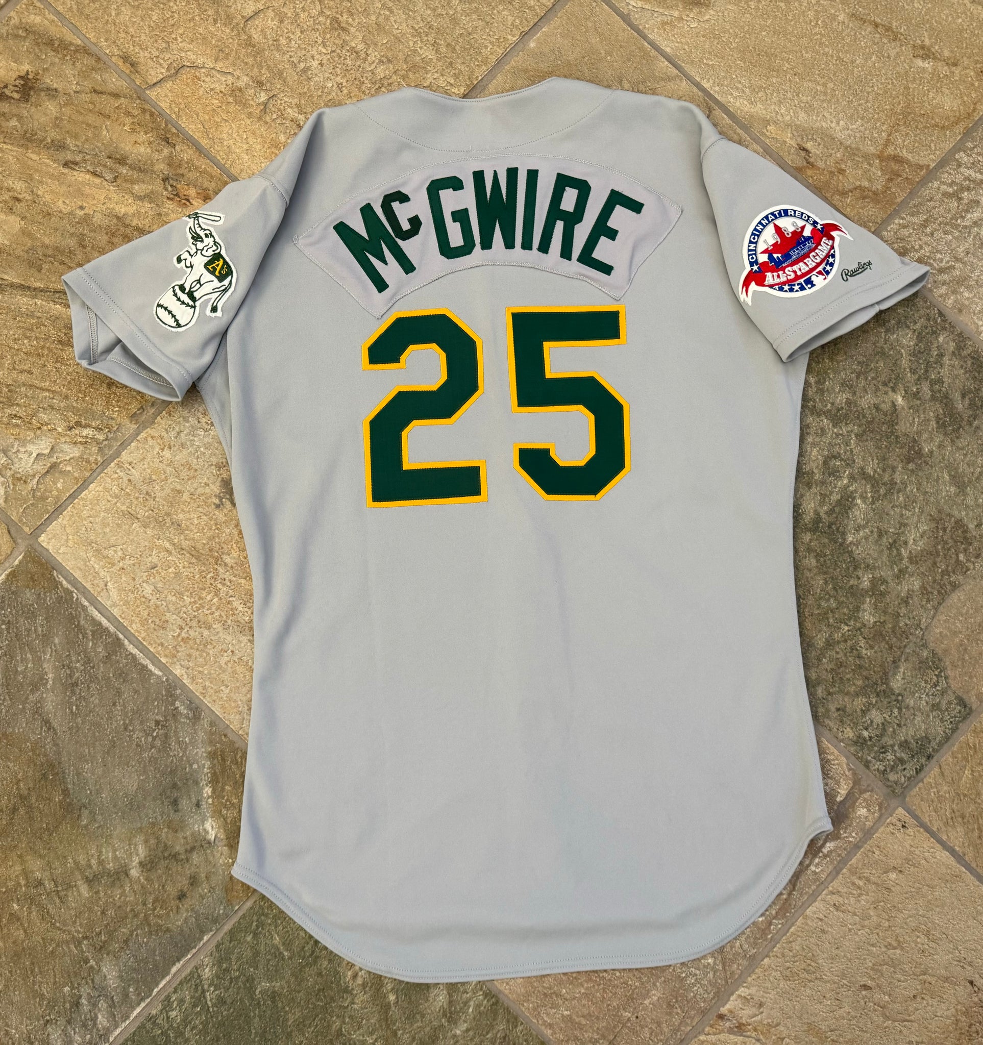 Vintage Oakland Athletics Mark McGwire Rawlings Baseball Jersey, Size –  Stuck In The 90s Sports