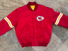 Load image into Gallery viewer, Vintage Kansas City Chiefs Starter Satin Football Jacket, Size Large