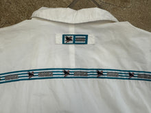 Load image into Gallery viewer, Vintage San Jose Sharks Pro Player Windbreaker Hockey Jacket, Size Medium
