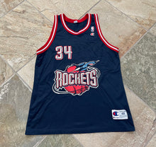 Load image into Gallery viewer, Vintage Houston Rockets Hakeem Olajuwon Champion Basketball Jersey, Size 48, XL