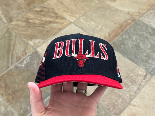 Vintage Chicago Bulls Sports Specialties Laser Snapback Basketball Hat
