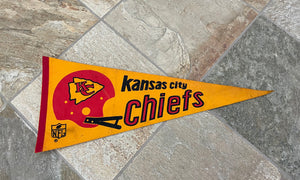 Vintage Kansas City Chiefs NFL Football Pennant