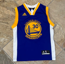 Load image into Gallery viewer, Golden State Warriors Stephen Curry Adidas Basketball Jersey, Size Youth Small, 6-8