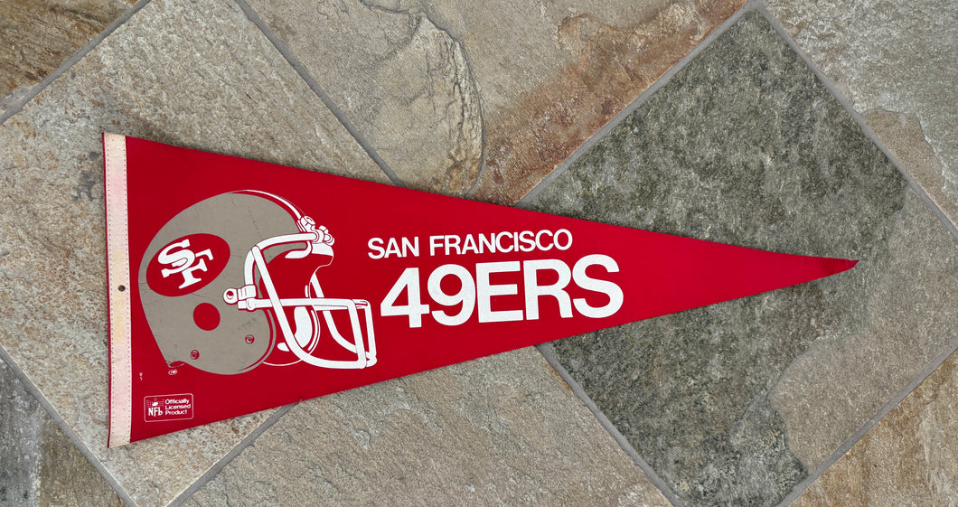 Vintage San Francisco 49ers Football Pennant