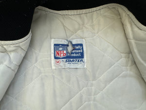 Vintage Los Angeles Raiders Starter Satin Football Jacket, Size Youth Medium, 10-12
