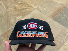 Load image into Gallery viewer, Vintage Montreal Canadiens Starter Stanley Cup Champions Snapback Hockey Hat