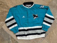 Load image into Gallery viewer, Vintage San Jose Sharks Apex One Hockey Jacket, Size Large