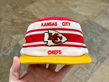 Load image into Gallery viewer, Vintage Kansas City Chiefs AJD Pill Box Snapback Football Hat