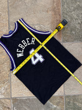 Load image into Gallery viewer, Vintage Sacramento Kings Chris Webber Champion Basketball Jersey, Size Youth Medium, 10-12