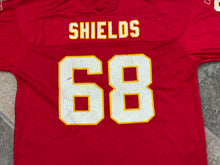 Load image into Gallery viewer, Vintage Kansas City Chiefs Will Shields Reebok Football Jersey, Size Large
