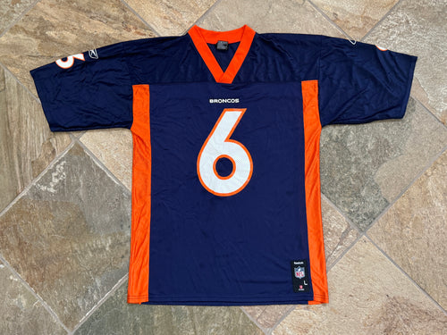 Vintage Denver Broncos Jay Cutler Reebok Football Jersey, Size Large