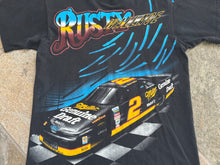 Load image into Gallery viewer, Vintage Rusty Wallace NASCAR Racing TShirt, Size Large ###