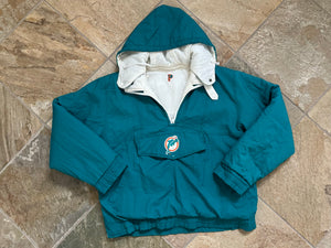 Vintage Miami Dolphins Pro Player Parka Reversible Parka Football Jacket, Size Large