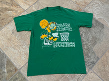 Load image into Gallery viewer, Vintage Boston Celtics Garfield Basketball TShirt, Size Small