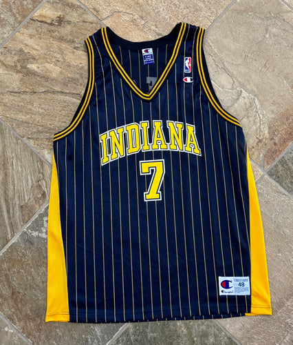 Vintage Indiana Pacers Jermaine O'Neal Champion Basketball Jersey, Size 48, XL