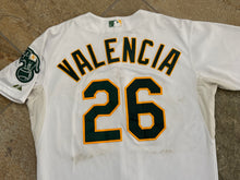 Load image into Gallery viewer, Oakland Athletics Danny Valencia Game Worn Majestic Baseball Jersey, Size 46, Large