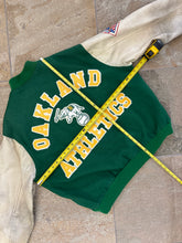 Load image into Gallery viewer, Vintage Oakland Athletics Chalkline Varsity Jacket, Size XXL