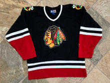 Load image into Gallery viewer, Vintage Chicago Blackhawks Starter Hockey Jersey, Size Large